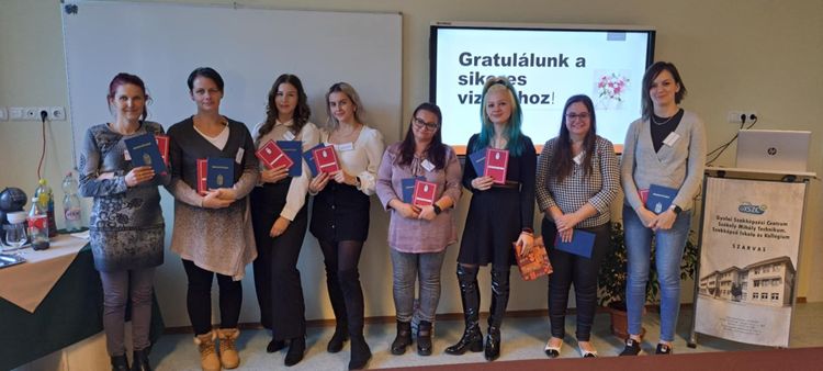 Sikeresen lezárult a kereskedelmi értékesítő képzés vizsgája Szarvason