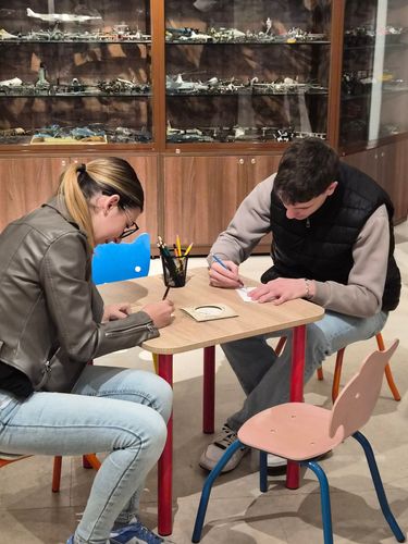 Osztályfőnöki óra a múzeumban